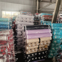 Tissu en polyester brossé à prix direct usine, tissu sergé 2/2 en polyester, livraison rapide, tissu 100% polyester pour la literie