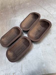 Bols en bois de style minimaliste pour la maison, bols à salade en bois d'acacia pour une utilisation à la maison, dans les salons, en extérieur et dans les restaurants - Product Image 4