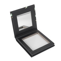 Boîtes rigides en carton personnalisées, écologiques, magnétiques, haut de gamme, avec finition mate, recyclables, pour palettes de fards à paupières, blush et compacts