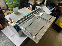 Machine de numérotation, pliage et perforation numérique CY CY-DM470 avec pompe à vide, 2 têtes de numérotation, capacité de 7 chiffres, moteur 10 000 tours/min