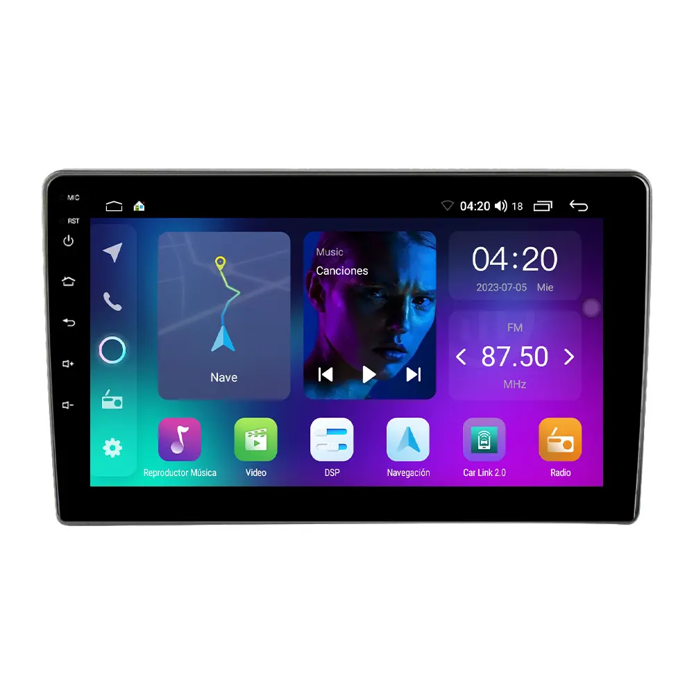 NaviFly NF nuovissimo touch screen Android 360 telecamera panoramica per Opel Astra H 2004-2014 con auto play auto Android