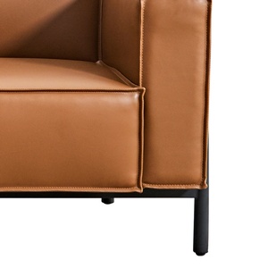 New Design Office Furniture Couch Living Room Leather Sofa Modern Sectional Sofa Synthetic Leather Office Sofas - Product Image 6