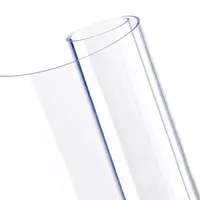 Rouleau de rideaux en plastique PVC Transparent de haute qualité, nappe en verre souple pour table à manger