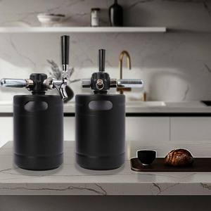 Homebrew Acero inoxidable 304 Barril <span class=keywords><strong>de</strong></span> <span class=keywords><strong>cerveza</strong></span> 2l /3.6l /5l /10l Mini barril <span class=keywords><strong>de</strong></span> <span class=keywords><strong>cerveza</strong></span> Growler Barril <span class=keywords><strong>de</strong></span> <span class=keywords><strong>cerveza</strong></span> Logotipo personalizado - Product Image 3