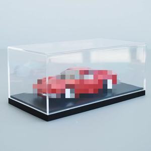 Vente en gros de meilleurs collectionneurs de stockage transparents personnalisés 1/64 vitrine de modèle de voiture en acrylique - Product Image 1