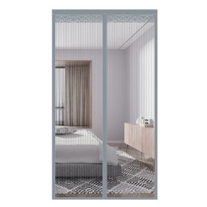 Cortina Magnética para Puerta, Estilo 2025, Mosquitera, Pantalla Contra Insectos, Hecha de Poliéster, Diseño Moderno, Impermeable, Personalizable, Venta al Por Mayor - Product Image 1