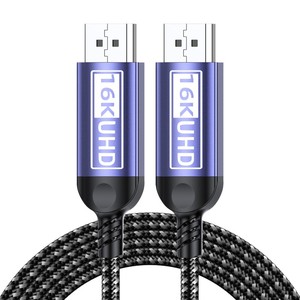 สาย2.1 DisplayPort 80Gbps 16K 60Hz 8K 120Hz 4K 240Hz | สำหรับจอเล่นเกม GPU | DP 2.1 1M 2M 3M 5M | <span class=keywords><strong>4</strong></span>สี1M/2M/3M/5M - Product Image 1