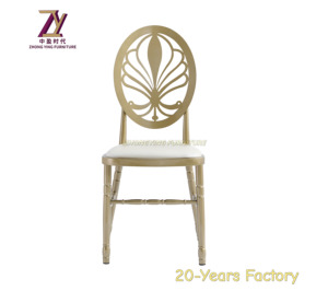 เก้าอี้โลหะ chivari ออกแบบเก้าอี้แต่งงานดูไบเก้าอี้กลางแจ้งเชิงพาณิชย์ - Product Image 2