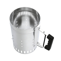 Allume-charbon Pinnovo pour barbecue au charbon de bois et grilles, outils et accessoires de cuisson extérieure compacts