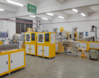 Machine de moulage de film monocouche ZS-432-25 pour HDPE, LLDPE, PP, EVA, extrudeuse de film automatique pour le moulage de feuilles de polymères