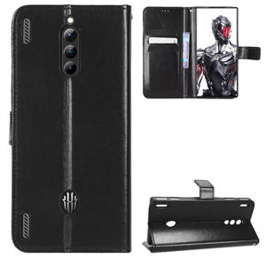 เคสฝาพับหนังลาย Crazy Horse, เคสตั้งสำหรับ ZTE Nubia Red Magic 8 pro/ 8S Pro + Crazy Horse - Product Image 2