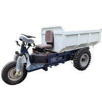 Mini Dumper électrique sur roues, camion à benne basculante ouvert 4X4