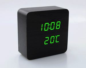 Reloj Electrónico LED Multifuncional Moderno Directo de Fábrica, con Activación por Voz, Pantalla Digital y Analógica para Uso Doméstico, Estudiantes y Personas Mayores - Product Image 1