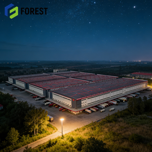 Edificio Industrial de Construcción Rápida en Quebec con Estructura de Acero I-beam de Alta Resistencia, Taller de Acero Estadounidense - Product Image 1