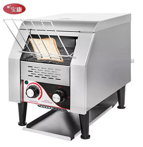 <span class=keywords><strong>Grille</strong></span>-<span class=keywords><strong>pain</strong></span> à bande transporteuse électrique robuste BK-150 pour restaurants et boulangeries - Product Image 2