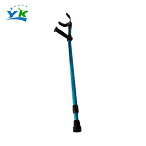 Muleta de codo plegable telescópica portátil para senderismo y caminatas al aire libre, ayuda para personas mayores y adultos con discapacidad - Product Image 3
