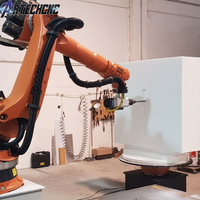 Machine de gravure et de fraisage CNC à 6 ou 7 axes pour sculpture 3D, bras robotisé, bois, mousse et pierre