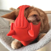 Masque et casque fantaisie Diable Rouge pour chien et chat, idéal pour Halloween, accessoire photo et déguisement de fête - Vente chaude
