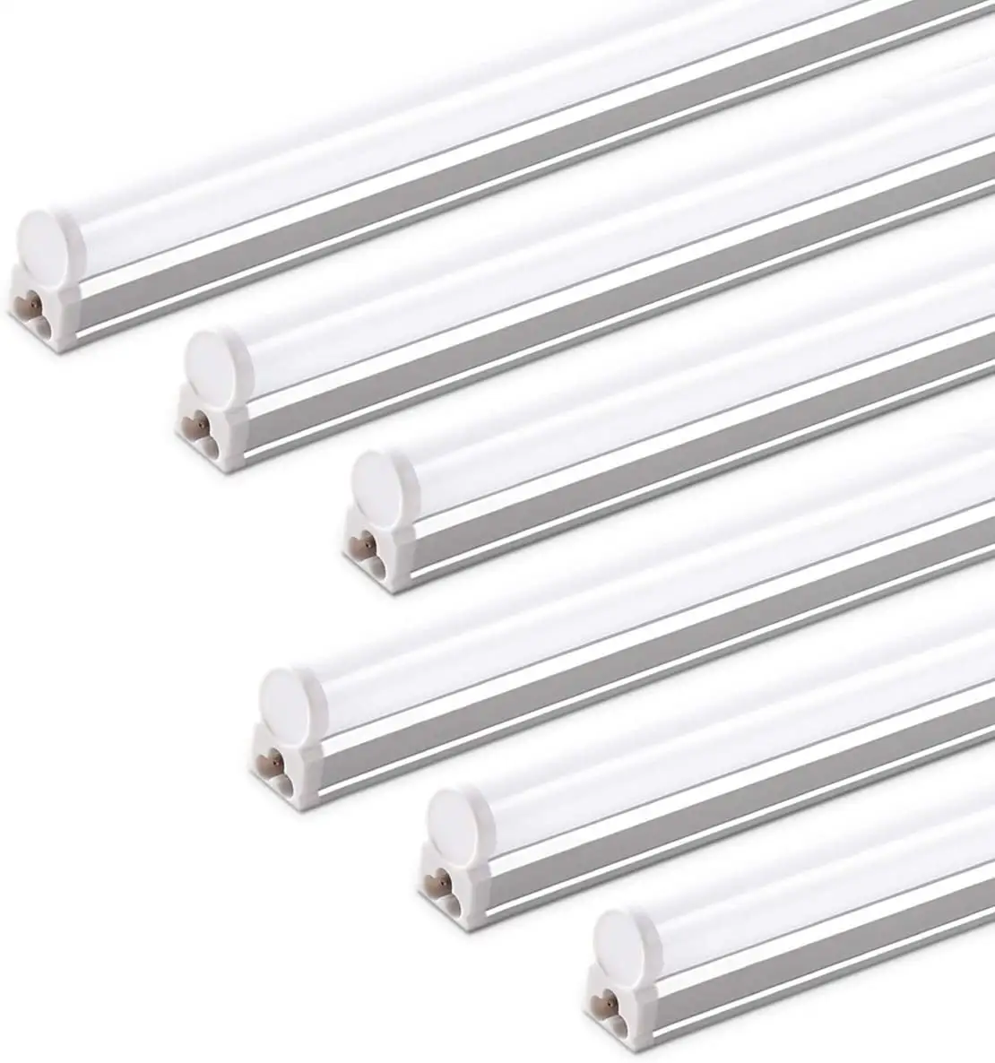 Iluminação linear para escritório, 120cm 1ft 2ft 3ft 4ft 5ft 5w 9w 12w 18w 22w linkável alumínio t5 led luz batom para centro de compras