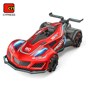 Cypress Venta caliente 2,4G Competición de alta velocidad RC <span class=keywords><strong>Race</strong></span> Car Toy Stunt Wheel Side Driving Coche de control remoto para niños - Product Image 2