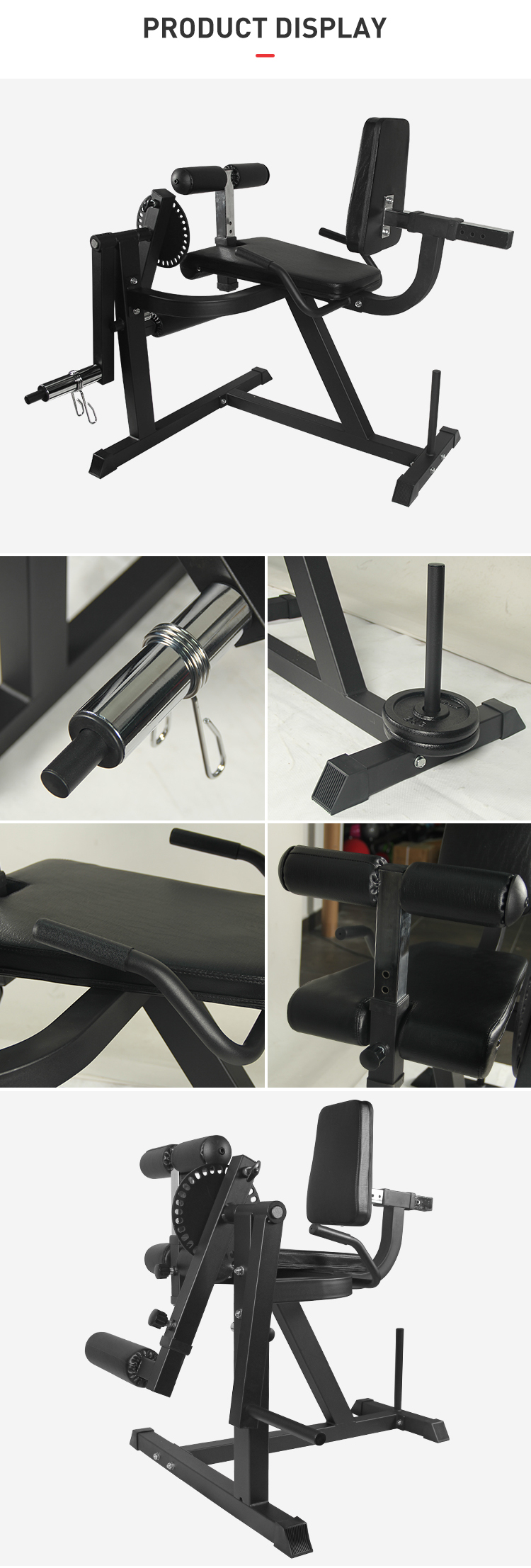 商用プロフェッショナルジム機器レッグカールエクステンション