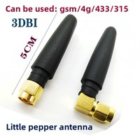 Antenne IoT pliable compacte GSM 3G 4G 5G WIFI 433 315 915 MHz avec connecteur pour modèle de bâton de colle