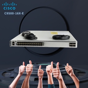 For <b>Catalyst</b> C9500-16X-E 16-Port 10/100/1000Mbps Managed Switch 4 Gigabit SFP Uplinks QoS 480Gbps Capacity Brand New Original - Product Image 1
