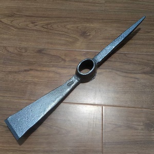 Pioche de 1,5 kg, 1,8 kg, 2 kg, petite pioche à essence en acier noir avec manche, prix fabricant P402 - Product Image 5