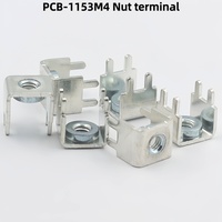PCB-1153 M4 Écrou en laiton Terminal Control Board Connecteur riveté PCB Circuit imprimé Terminal Post