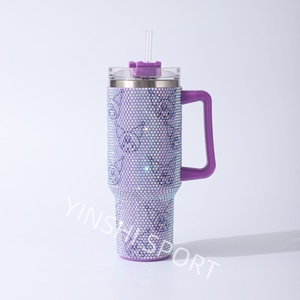 Saint Valentine botol minum terisolasi vakum baja tahan karat, Tumbler dinding berlapis bubuk ganda dengan tutup kustom <span class=keywords><strong>B</strong></span> - Product Image 4