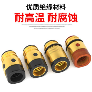 Mig Mag Welding Torch Insulating Sleeve 350A Copper Core Resin Coated For Metal Welding - Product Image 5