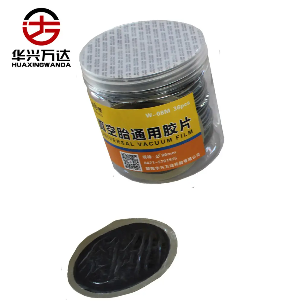 Hot sale vulcanizing durable 55mm cold repair patches for tires