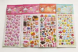 สติกเกอร์การ์ตูน 3 มิติ แบบพองตัว กันน้ำ ฉีกไม่ขาด ผลิตจากโฟม + PVC รับตัดตามรูปแบบ สติกเกอร์แพ็คแบบกำหนดเอง - Product Image 6