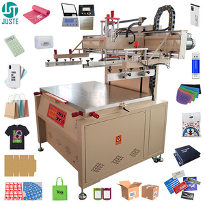 Machine d'impression sérigraphique grand format semi-automatique neuve pour sweats à capuche, cordons, vêtements, toiles et chaussures - Product Image 1