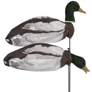 Señuelos de pato de caza de aves acuáticas de tamaño completo al por mayor señuelos de pato de relleno antiguo con espuma