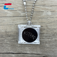 Etiqueta RFID Mini CD de Música con Chip NFC NTAG213 de 13.56MHz, Plástico Impermeable/Resistente a la Intemperie, Impresión Personalizada Promocional a Precio de Fábrica