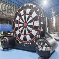 Cible de tir de football gonflable, Bubble Soccer, Écologique, Couleur et taille personnalisables, Jeux de tir sportifs, Équipement de location pour fêtes