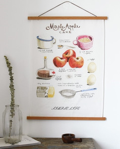 Durable Bằng Gỗ <span class=keywords><strong>Scroll</strong></span> Poster Vinyl Chất Liệu Tùy Chỉnh Đồ Họa Với Magnetic <span class=keywords><strong>Scroll</strong></span> Trang Trí Treo Banner - Product Image 6