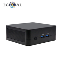 Mini PC ultra compact de petite taille, processeur R5 3550H, Win10/Linux, 16 Go de DDR4, SSD, nouveau WiFi 6, BT5.2, type-C PD entièrement équipé