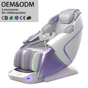 Silla <span class=keywords><strong>de</strong></span> Masaje Corporal Completo Moderna, Directo <span class=keywords><strong>de</strong></span> Fábrica, 4D, Gravedad Cero, Doble Núcleo, Eléctrica, Estiramiento Tailandés - Product Image 1