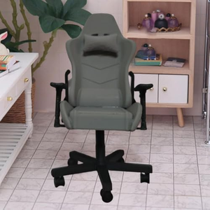 Chaise de jeu inclinable de nouvelle conception avec repose-pieds, chaise de jeu marron - Product Image 4