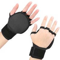 Gants de fitness antidérapants en caoutchouc pour développés couchés, tractions, exercices avec haltères, protection anti-abrasion des paumes, protection des mains – En stock