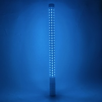 Bâtons lumineux LED clignotants en plastique de 60 cm pour service de bouteilles, étincelles de danse, batons stroboscopiques, glorificateurs de présentateur pour fête d'anniversaire