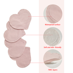 Lot de 14 coussinets <span class=keywords><strong>d</strong></span>'<span class=keywords><strong>allaitement</strong></span> en bambou super absorbants, doux, lavables, réutilisables, anti-fuites, avec sac de transport - Product Image 1