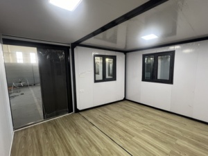 20FT โมดูลาร์สำเร็จรูปหรูหราร้านค้าแบบโมดูลาร์เคลื่อนที่สำหรับสวน40ft ห้องชุดสำนักงานเหล็กบ้าน - Product Image 6