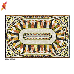 Azulejo decorativo de porcelana de diseño tradicional para hotel villa, decoración artística de cristal, Alfombra de medusa griega, azulejos para suelo - Product Image 4