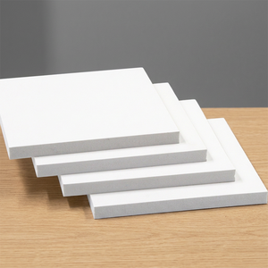 Feuille de mousse PVC industrielle imperméable 4x8 pieds 18mm résistante aux UV, pour découpe et moulage, 100% matière vierge pour usage industriel - Product Image 1
