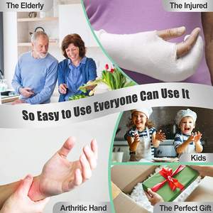 Ouvre-boîte électrique en métal inoxydable Meilleur gadget de cuisine pour les personnes âgées souffrant <span class=keywords><strong>d</strong></span>'arthrite Conception automatique mains libres pour barres en boîte - Product Image 5