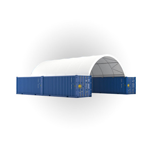 Nhiệm vụ nặng nề <span class=keywords><strong>container</strong></span> tán nơi trú ẩn vận chuyển vải Dome <span class=keywords><strong>container</strong></span> bụi phóng xạ lĩnh vực nơi trú ẩn PVC 40 vận chuyển <span class=keywords><strong>container</strong></span> Dome nơi trú ẩn - Product Image 5