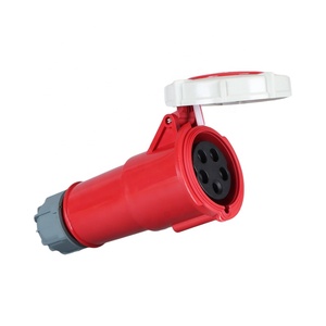 <span class=keywords><strong>Prise</strong></span> industrielle <span class=keywords><strong>femelle</strong></span> triphasée IP67, 5 broches, <span class=keywords><strong>380V</strong></span>, 32 ampères, connecteur étanche industriel - Product Image 5